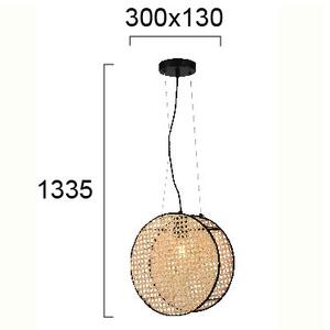 Φωτιστικό Οροφής Μονόφωτο Viokef Gheisa 4267800