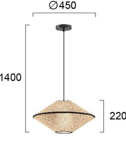 Φωτιστικό Οροφής Μονόφωτο Viokef Amica 4270200