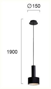 Φωτιστικό Οροφής Μονόφωτο Viokef Arietta Black 4258301