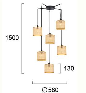 Φωτιστικό Οροφής Πολύφωτο Viokef Erica 4275000