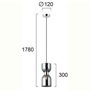 Φωτιστικό Οροφής Μονόφωτο Viokef Memory Smoke 4291901