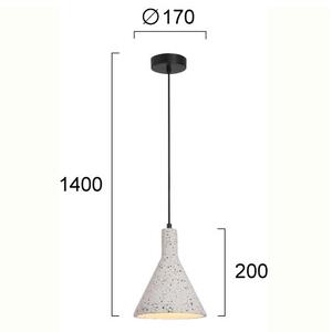 Φωτιστικό Οροφής Μονόφωτο Viokef Dot White 4297400