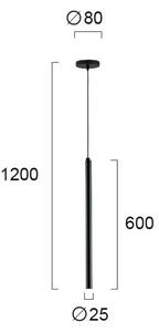 Φωτιστικό Οροφής Μονόφωτο LED Viokef Duct 3082803