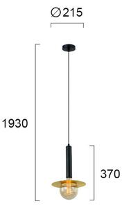 Φωτιστικό Οροφής Μονόφωτο Viokef Louis Black 4230500