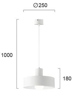 Φωτιστικό Οροφής Μονόφωτο Viokef Norton White 4184900