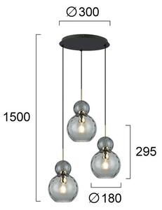 Φωτιστικό Οροφής Τρίφωτο Viokef Firenze 4294500