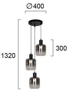 Φωτιστικό Οροφής Τρίφωτο Viokef Adam 4278400