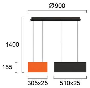 Φωτιστικό Οροφής LED Viokef Chroma 4274300