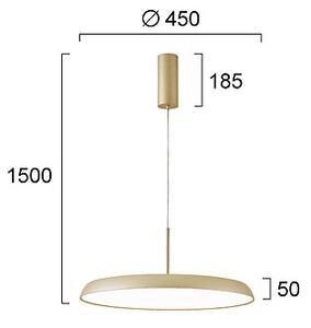Φωτιστικό Οροφής LED Viokef Art 4303400
