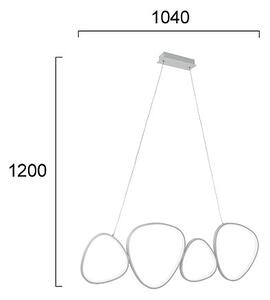 Φωτιστικό Οροφής Πολύφωτο LED Viokef Helix 4301700
