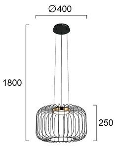 Φωτιστικό Οροφής Μονόφωτο LED Viokef Igor 4303700