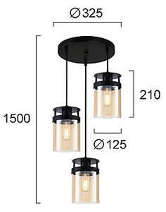 Φωτιστικό Οροφής Τρίφωτο Viokef Betty 4305000