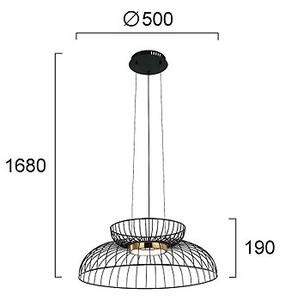 Φωτιστικό Οροφής Μονόφωτο LED Viokef Igor 4303800