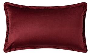 Διακοσμητική Μαξιλαροθήκη Βελουτέ (35x60) Silk Fashion A804 Μπορντώ