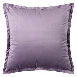 Διακοσμητική Μαξιλαροθήκη Βελουτέ (45x45) Silk Fashion A804 Λιλά