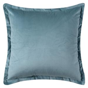 Διακοσμητική Μαξιλαροθήκη Βελουτέ (45x45) Silk Fashion A804 Σιέλ