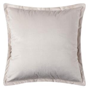 Διακοσμητική Μαξιλαροθήκη Βελουτέ (45x45) Silk Fashion A804 Ιβουάρ