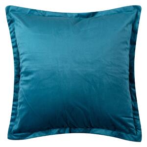 Διακοσμητική Μαξιλαροθήκη Βελουτέ (45x45) Silk Fashion A804 Πετρόλ