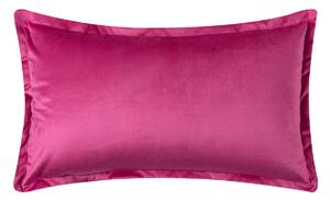 Διακοσμητική Μαξιλαροθήκη Βελουτέ (35x60) Silk Fashion A804 Φούξια