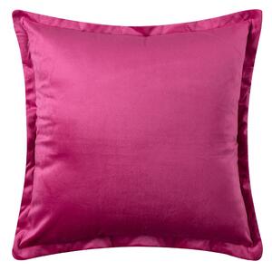 Διακοσμητική Μαξιλαροθήκη Βελουτέ (45x45) Silk Fashion A804 Φούξια
