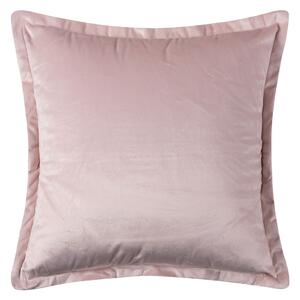 Διακοσμητική Μαξιλαροθήκη Βελουτέ (45x45) Silk Fashion A804 Πούδρα