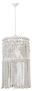 Φωτιστικό Οροφής Μονόφωτο Heronia Macrame 01 Handmade 31-1060 Rope/White