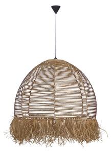 Φωτιστικό Οροφής Μονόφωτο Heronia Mackrame 31-1298 Bamboo