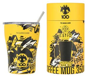 Ποτήρι Θερμός 350ml Estia AEK B.C. Edition The Queen Is Here 00-27261