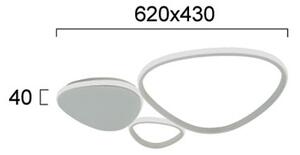 Φωτιστικό Πλαφονιέρα LED Viokef Helix 4301600