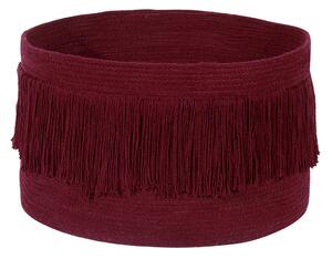Καλάθι Αποθήκευσης (Φ45x30) Lorena Canals Fringes Savannah Red