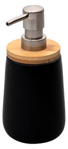 Dispenser Μπάνιου 360ml Estia Bamboo Black 02-4590