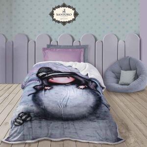 Κουβέρτα Fleece Μονή Με Γουνάκι (160x220) Das Home Santoro 5033