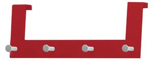 Κρεμάστρα Πόρτας 4 Θέσεων Grekon 304 Red