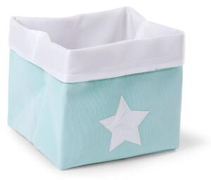 Καλάθι Αποθήκευσης (32x32x29) ChildHome Mint White BR72383