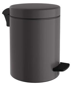 Κάδος Απορριμμάτων Μπάνιου (Φ23x32) Pam & Co 8lt 500 Anthracite Matte