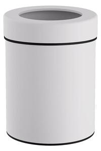 Καλάθι Απορριμμάτων (Φ21x28) Pam & Co 5lt 2128 White Matt