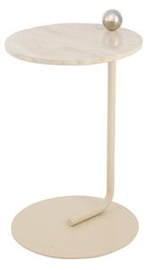 AYTM - Castellum Side Table Ø40xH60 Φως Άμμος/Travertine AYTM