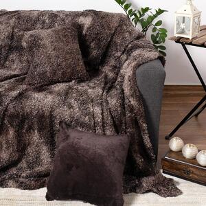 Ριχτάρι Καναπέ Διθέσιου Γούνινο (180x250) Silk Fashion Astrakan Brown