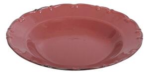 Πιάτο Φαγητού Βαθύ (Φ23) Espiel Liana Red TLX104K6