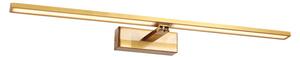 Φωτιστικό Μπάνιου LED Aca Palma PN15LEDW67BR Brass