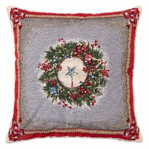 Χριστουγεννιάτικη Μαξιλαροθήκη (45x45) Silk Fashion W352