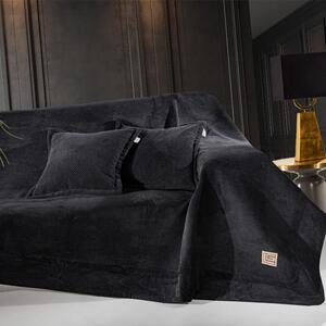 Αδιάβροχο Ριχτάρι Καναπέ Διθέσιου (170x250) Guy Laroche Rubicon Black