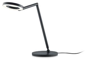 Knapstein Επιτραπέζιο φωτιστικό LED Tessa-T, μαύρο, CCT, έλεγχος χειρονομιών, ρυθμιζόμενος, Μαύρο, Μελέτη / Γραφείο, Ορείχαλκος, σύγχρονο