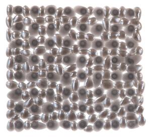 Αντιολισθητικό Πατάκι Ντουζιέρας (54x54) Octopus Riverstone Διάφανο Μαύρο 00236.003