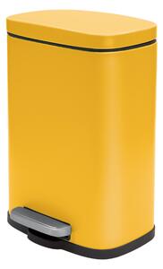Κάδος Απορριμμάτων Μπάνιου (21.4x16.4x29.5) Spirella 5lt Akira Matte Saffron 05398.002