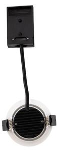 DOTLUX LED εντοιχιζόμενο φωτιστικό οροφής CIRCLEminidim λευκό Ø 8,5 cm αλουμίνιο, ρυθμιζόμενος, Λευκό, Μπάνιο, Αλουμίνιο, σύγχρονο, Εσοχή οροφής