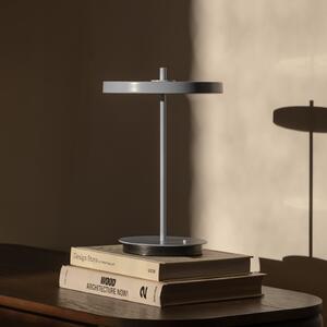 UMAGE LED φορητή επιτραπέζια λάμπα Asteria Move, γαλάζια, 31 cm, ρυθμιζόμενος, Μπλε, Σαλόνι / τραπεζαρία, Μέταλλο, σχεδιασμός