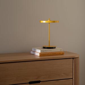 UMAGE LED επαναφορτιζόμενη επιτραπέζια λάμπα Asteria Move sun yellow uni, 31cm, ρυθμιζόμενος, Κίτρινο, Σαλόνι / τραπεζαρία, Μέταλλο, σχεδιασμός