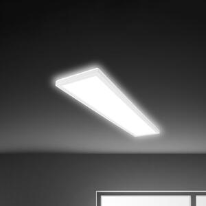 Briloner Φωτιστικό οροφής LED Tava, λευκό, πλαστικό, 98 cm, με οπίσθιο φωτισμό, Λευκό, Σαλόνι / τραπεζαρία, Πλαστικό, σύγχρονο