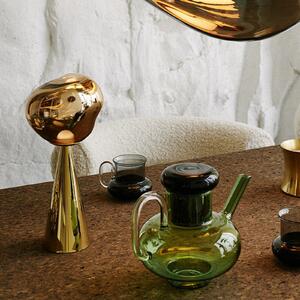 Tom Dixon LED επιτραπέζια λάμπα με μπαταρία Melt, χρυσό χρώμα, ύψος 29 cm, ρυθμιζόμενος, Χρυσό / Ορείχαλκου, Πλαστικό, σχεδιασμός